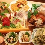 Hachijoujima - 華コース6825円→5250円　料理７品＋選べ鍋＋飲み放題付3時間制