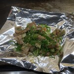 京祇園ねぎ焼 粉 - 鳥せせり