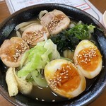 手打ち麺工房 一樹 - 鶏チャーシューうどん　650円