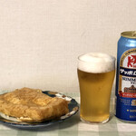 栃尾豆庵 - 栃尾油揚げのネギ味噌でビールをゴクゴク！