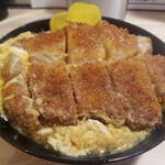 揚げ太郎 - カツ丼　W玉子　並   750円税込