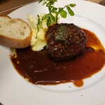イタリアン & ワイン アドマーニ - ハンバーグステーキ