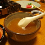 米沢牛亭 ぐっど - テールスープ