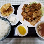 丸竹食堂 - 料理写真:焼肉定食　1100円