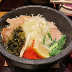 活豚料理 新宿 inton - ■石焼ねぎ塩とんトロ丼¥980