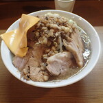 Ra-Men Kugimiya - ラーメン小・豚マシ、チーズ