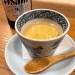 食堂 みやざき - このわたとユリ根の茶碗蒸し
