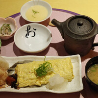 おかか 北浜 - だし巻きおかかおにぎり定食