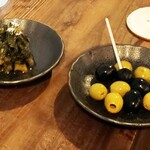 アイマニSHIOJIRI - 野沢菜とオリーブ