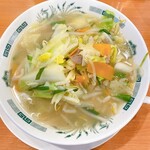 日高屋 - 野菜たっぷりタンメン(麺少なめ)/490