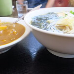 一寛 - ワカメラーメン＆半カレー