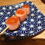 Hakata Yakitori Yasaimaki Motsunabe Katsugiya - ■トマトベーコン巻き 300円(外税)■