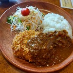 Bikkuri Donki - メンチカツカレーデッシュセット・シングル