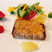 シェヌー - 鴨とフォアグラのテリーヌ仕立て