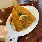 みやたや - アジフライ Fried Horse Mackerel at Miyataya, Hommachi, Maebashi！♪☆(*^o^*)