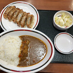 みよしの - みよしのセット、カレー辛口