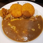 カレーハウスCoCo壱番屋 - カニクリチーズご飯少なめ