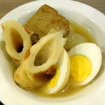 酒嚢飯袋 - 定食で選んだおでん