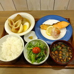 酒嚢飯袋 - 定食950円おかず5品から2品選ぶ