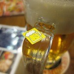 ニューミュンヘン - 生ビールとキャンペーンのシール