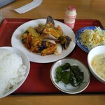 福興楼 - 麻婆茄子ランチ