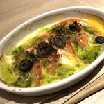 全席個室 ウメ子の家 - モッツァレラとトマトの焼きカプレーゼ