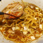 ラーメン二郎 - 赤酢投入～♪