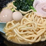 壱角家 - 味玉ラーメン醤油アップ