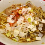 ラーメン二郎 - 白ネギ投下～♪