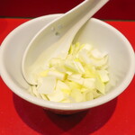 ラーメン二郎 - 白ネギ