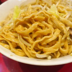 ラーメン二郎 - 麺