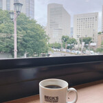 BECK'S COFFEE SHOP - 窓から上智大学