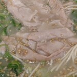 元祖ラーメン長浜家 - 肉おっぴろげ〜♬