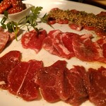 銀座羊屋 はなれ - ラム肉5点盛