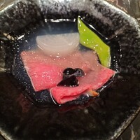 肉料理 KOJIRO - 和牛肩ロースの焼きしゃぶ仕立て