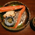 割烹 利助 - 鳥取で揚がった蟹