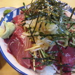 居酒屋　車屋 - ブリ丼！身が厚い！