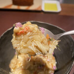 イル アオヤマ - 毛蟹のリゾット