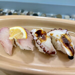 Sushi Zakoya - タコ、いさき