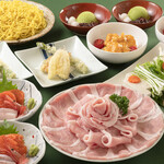 Kitanoippin - 豚しゃぶ鍋コース