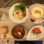 洋風寒天レストラン ひまわり亭 - スペシャルプレートセット