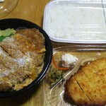 ほっともっと - 料理写真:カツ丼  ＆  チキン南蛮弁当