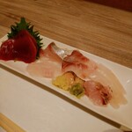 和心 かぎり - お刺身盛り合わせ