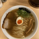 麺や 心楽 - 中華そば麺大盛770円＋100円