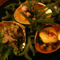 祇園 末友 - お料理がとっても綺麗♪　ニシンのお造り初めて頂きました。