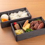 焼肉 水谷 - 赤身ステーキ弁当4200円税込