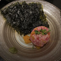 焼肉 喰心 - 極みユッケ　彩美たまご　1,600円