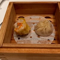 水綾閣 - 点心二種　黒酢生姜で頂きます