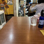 家庭料理居酒屋 よってって - はい、今日はこのお一人テーブルでした。