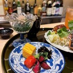 Shinsen Tatsu - 銀鮭とメンチカツ定食　1500円